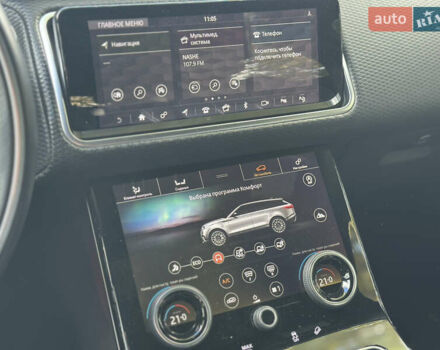 Чорний Ленд Ровер Рендж Ровер Велар, об'ємом двигуна 2 л та пробігом 83 тис. км за 32900 $, фото 35 на Automoto.ua