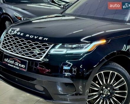 Черный Ленд Ровер Рендж Ровер Велар, объемом двигателя 2 л и пробегом 58 тыс. км за 37999 $, фото 1 на Automoto.ua