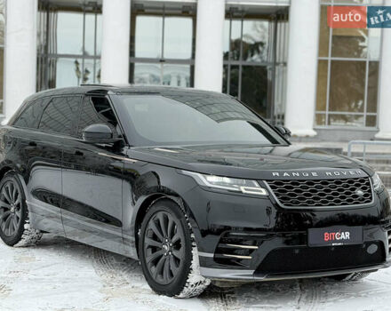 Чорний Ленд Ровер Рендж Ровер Велар, об'ємом двигуна 2.99 л та пробігом 74 тис. км за 49000 $, фото 5 на Automoto.ua