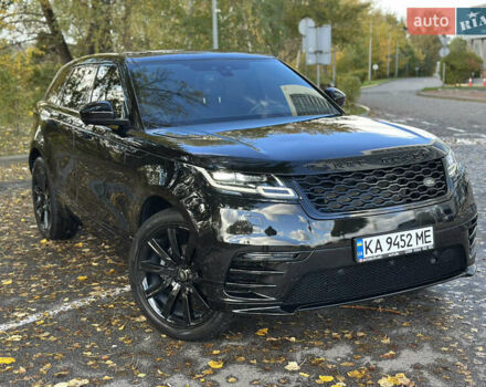Чорний Ленд Ровер Рендж Ровер Велар, об'ємом двигуна 2 л та пробігом 83 тис. км за 32900 $, фото 3 на Automoto.ua