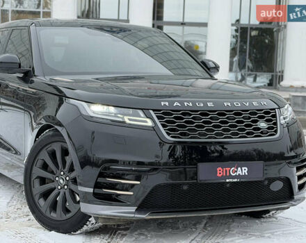 Чорний Ленд Ровер Рендж Ровер Велар, об'ємом двигуна 2.99 л та пробігом 74 тис. км за 49000 $, фото 1 на Automoto.ua