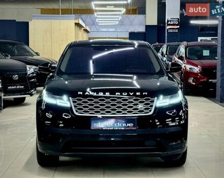 Черный Ленд Ровер Рендж Ровер Велар, объемом двигателя 2 л и пробегом 58 тыс. км за 37999 $, фото 4 на Automoto.ua