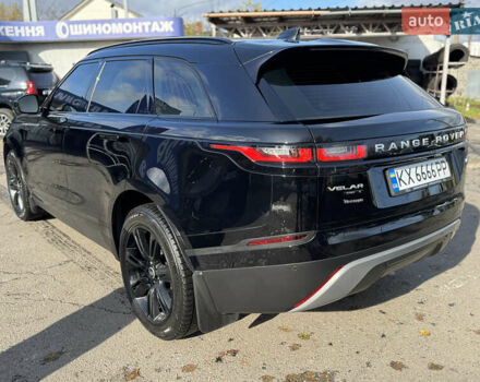 Чорний Ленд Ровер Рендж Ровер Велар, об'ємом двигуна 2 л та пробігом 100 тис. км за 35999 $, фото 12 на Automoto.ua
