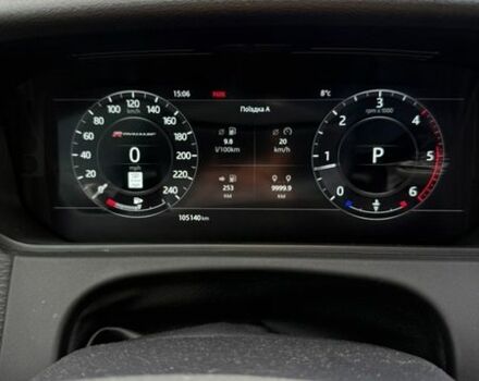 Чорний Ленд Ровер Рендж Ровер Велар, об'ємом двигуна 2 л та пробігом 105 тис. км за 36500 $, фото 9 на Automoto.ua