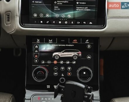 Черный Ленд Ровер Рендж Ровер Велар, объемом двигателя 2 л и пробегом 136 тыс. км за 53000 $, фото 24 на Automoto.ua