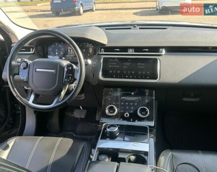 Чорний Ленд Ровер Рендж Ровер Велар, об'ємом двигуна 3 л та пробігом 76 тис. км за 33500 $, фото 12 на Automoto.ua