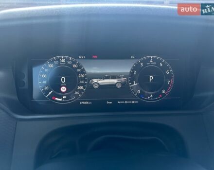 Чорний Ленд Ровер Рендж Ровер Велар, об'ємом двигуна 3 л та пробігом 76 тис. км за 33500 $, фото 10 на Automoto.ua