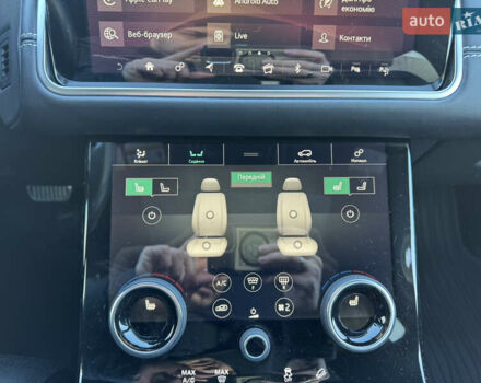 Черный Ленд Ровер Рендж Ровер Велар, объемом двигателя 3 л и пробегом 108 тыс. км за 36000 $, фото 16 на Automoto.ua