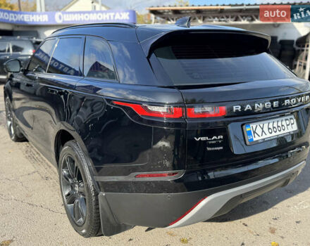 Чорний Ленд Ровер Рендж Ровер Велар, об'ємом двигуна 2 л та пробігом 100 тис. км за 35999 $, фото 3 на Automoto.ua