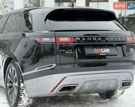 Чорний Ленд Ровер Рендж Ровер Велар, об'ємом двигуна 2.99 л та пробігом 74 тис. км за 49000 $, фото 17 на Automoto.ua