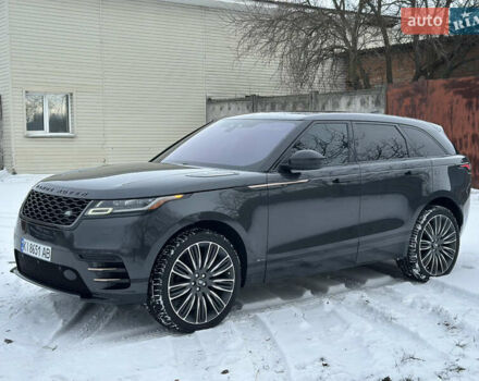 Черный Ленд Ровер Рендж Ровер Велар, объемом двигателя 2 л и пробегом 87 тыс. км за 38500 $, фото 4 на Automoto.ua