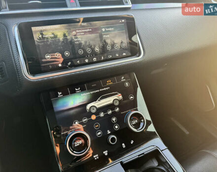 Черный Ленд Ровер Рендж Ровер Велар, объемом двигателя 2 л и пробегом 221 тыс. км за 29500 $, фото 23 на Automoto.ua