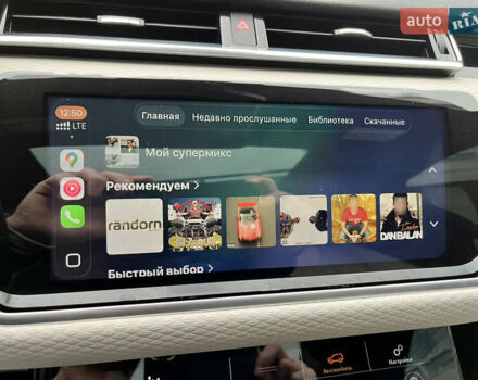 Чорний Ленд Ровер Рендж Ровер Велар, об'ємом двигуна 2 л та пробігом 91 тис. км за 39500 $, фото 17 на Automoto.ua