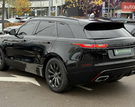 Черный Ленд Ровер Рендж Ровер Велар, объемом двигателя 3 л и пробегом 81 тыс. км за 45800 $, фото 8 на Automoto.ua