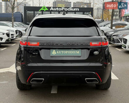 Черный Ленд Ровер Рендж Ровер Велар, объемом двигателя 3 л и пробегом 81 тыс. км за 45800 $, фото 6 на Automoto.ua