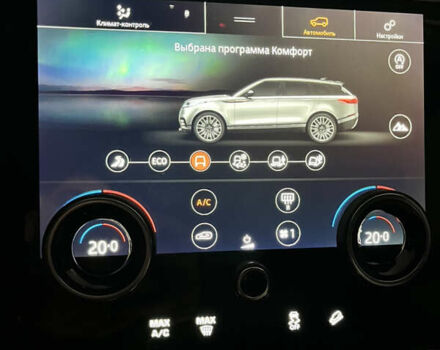 Чорний Ленд Ровер Рендж Ровер Велар, об'ємом двигуна 2 л та пробігом 91 тис. км за 39500 $, фото 21 на Automoto.ua