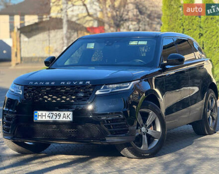 Черный Ленд Ровер Рендж Ровер Велар, объемом двигателя 2 л и пробегом 89 тыс. км за 38900 $, фото 3 на Automoto.ua
