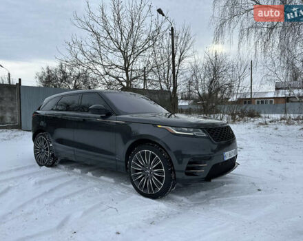 Черный Ленд Ровер Рендж Ровер Велар, объемом двигателя 2 л и пробегом 87 тыс. км за 38500 $, фото 2 на Automoto.ua