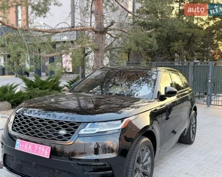 Черный Ленд Ровер Рендж Ровер Велар, объемом двигателя 2 л и пробегом 92 тыс. км за 36500 $, фото 2 на Automoto.ua