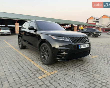 Черный Ленд Ровер Рендж Ровер Велар, объемом двигателя 3 л и пробегом 70 тыс. км за 45000 $, фото 2 на Automoto.ua