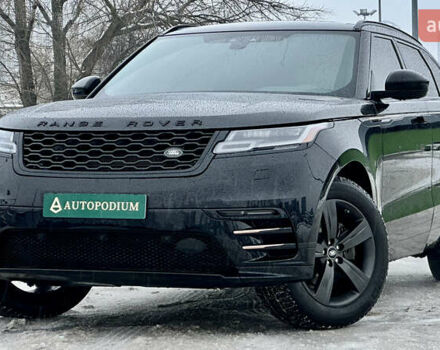 Черный Ленд Ровер Рендж Ровер Велар, объемом двигателя 2 л и пробегом 112 тыс. км за 34999 $, фото 4 на Automoto.ua