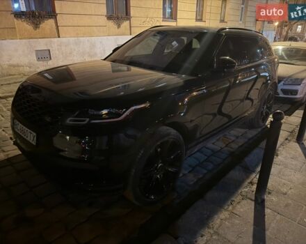 Черный Ленд Ровер Рендж Ровер Велар, объемом двигателя 2 л и пробегом 62 тыс. км за 35000 $, фото 1 на Automoto.ua