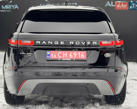 Чорний Ленд Ровер Рендж Ровер Велар, об'ємом двигуна 2 л та пробігом 162 тис. км за 31600 $, фото 9 на Automoto.ua
