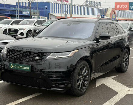 Черный Ленд Ровер Рендж Ровер Велар, объемом двигателя 3 л и пробегом 81 тыс. км за 45800 $, фото 5 на Automoto.ua