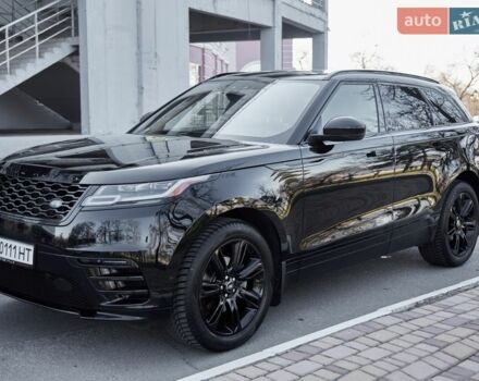 Черный Ленд Ровер Рендж Ровер Велар, объемом двигателя 2 л и пробегом 94 тыс. км за 36700 $, фото 5 на Automoto.ua