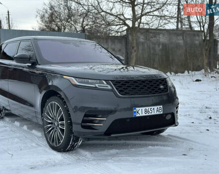 Черный Ленд Ровер Рендж Ровер Велар, объемом двигателя 2 л и пробегом 87 тыс. км за 38500 $, фото 12 на Automoto.ua
