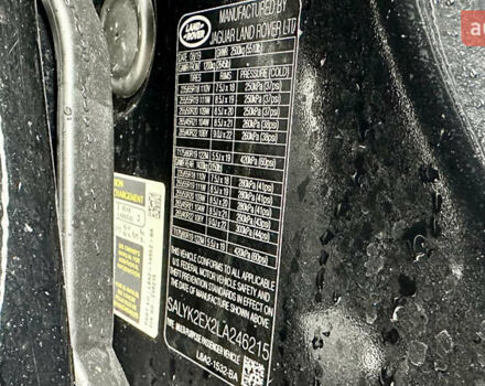 Черный Ленд Ровер Рендж Ровер Велар, объемом двигателя 2 л и пробегом 112 тыс. км за 34999 $, фото 49 на Automoto.ua