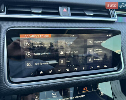 Черный Ленд Ровер Рендж Ровер Велар, объемом двигателя 2 л и пробегом 221 тыс. км за 29500 $, фото 29 на Automoto.ua