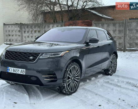 Черный Ленд Ровер Рендж Ровер Велар, объемом двигателя 2 л и пробегом 87 тыс. км за 38500 $, фото 3 на Automoto.ua