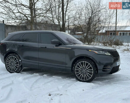 Черный Ленд Ровер Рендж Ровер Велар, объемом двигателя 2 л и пробегом 87 тыс. км за 38500 $, фото 11 на Automoto.ua