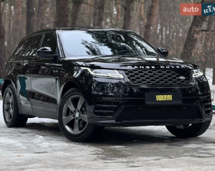 Черный Ленд Ровер Рендж Ровер Велар, объемом двигателя 2 л и пробегом 90 тыс. км за 36900 $, фото 5 на Automoto.ua