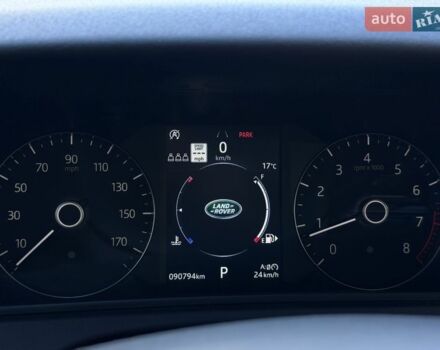 Черный Ленд Ровер Рендж Ровер Велар, объемом двигателя 2 л и пробегом 90 тыс. км за 35500 $, фото 29 на Automoto.ua