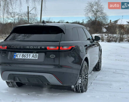 Черный Ленд Ровер Рендж Ровер Велар, объемом двигателя 2 л и пробегом 87 тыс. км за 38500 $, фото 10 на Automoto.ua