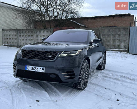 Черный Ленд Ровер Рендж Ровер Велар, объемом двигателя 2 л и пробегом 87 тыс. км за 38500 $, фото 5 на Automoto.ua