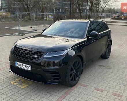 Черный Ленд Ровер Рендж Ровер Велар, объемом двигателя 2 л и пробегом 81 тыс. км за 49500 $, фото 2 на Automoto.ua