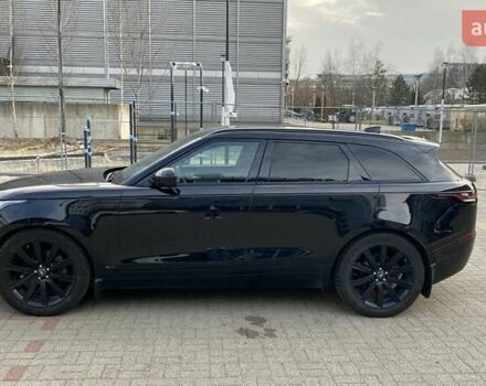 Черный Ленд Ровер Рендж Ровер Велар, объемом двигателя 2 л и пробегом 81 тыс. км за 49500 $, фото 1 на Automoto.ua