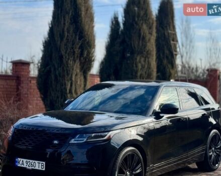Черный Ленд Ровер Рендж Ровер Велар, объемом двигателя 2 л и пробегом 97 тыс. км за 41000 $, фото 2 на Automoto.ua