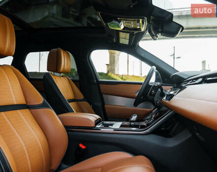 Чорний Ленд Ровер Рендж Ровер Велар, об'ємом двигуна 3 л та пробігом 46 тис. км за 59900 $, фото 14 на Automoto.ua