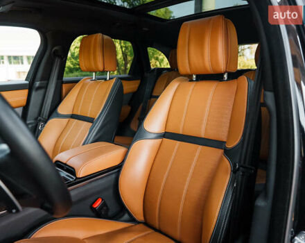 Чорний Ленд Ровер Рендж Ровер Велар, об'ємом двигуна 3 л та пробігом 46 тис. км за 59900 $, фото 25 на Automoto.ua