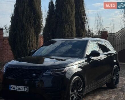 Черный Ленд Ровер Рендж Ровер Велар, объемом двигателя 2 л и пробегом 97 тыс. км за 41000 $, фото 1 на Automoto.ua