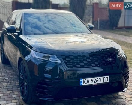 Черный Ленд Ровер Рендж Ровер Велар, объемом двигателя 2 л и пробегом 97 тыс. км за 41000 $, фото 3 на Automoto.ua