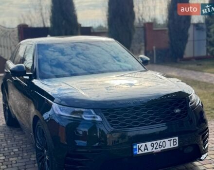 Черный Ленд Ровер Рендж Ровер Велар, объемом двигателя 2 л и пробегом 97 тыс. км за 38990 $, фото 4 на Automoto.ua