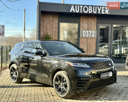 Черный Ленд Ровер Рендж Ровер Велар, объемом двигателя 2 л и пробегом 44 тыс. км за 59000 $, фото 1 на Automoto.ua