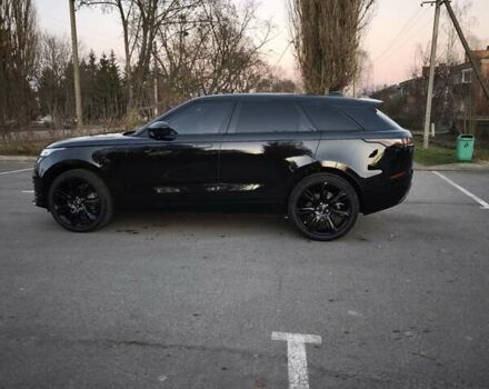Черный Ленд Ровер Рендж Ровер Велар, объемом двигателя 2 л и пробегом 95 тыс. км за 64999 $, фото 1 на Automoto.ua