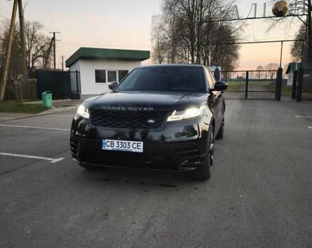 Черный Ленд Ровер Рендж Ровер Велар, объемом двигателя 2 л и пробегом 95 тыс. км за 64999 $, фото 6 на Automoto.ua