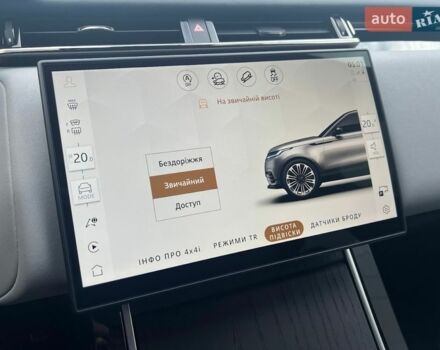 Черный Ленд Ровер Рендж Ровер Велар, объемом двигателя 3 л и пробегом 4 тыс. км за 90160 $, фото 20 на Automoto.ua